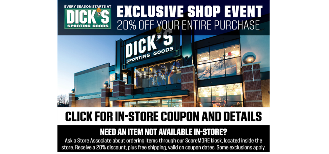 Dick's Sporting Goods Sales Event