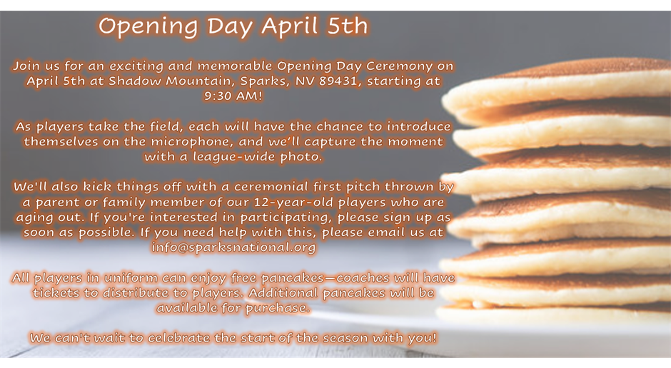 Opening Day!