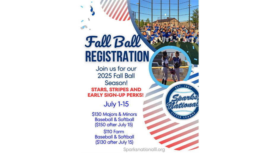 2025 Fall Ball Registration